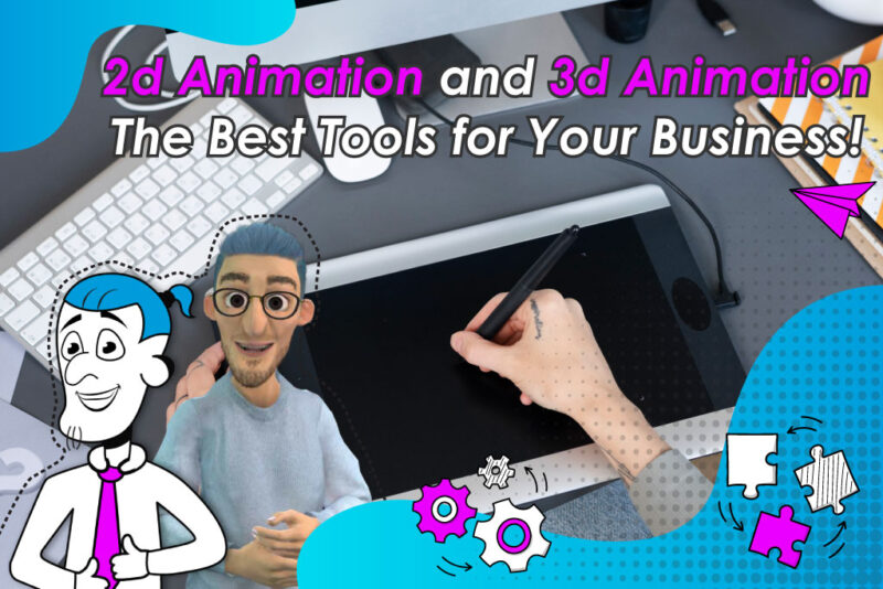 2D animation and 3D animation Tools for Marketing